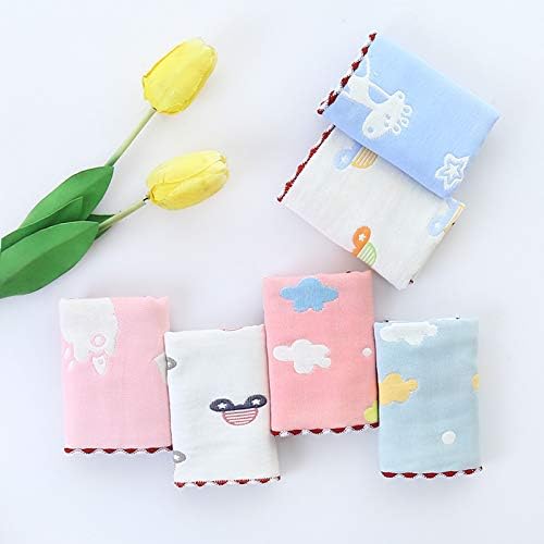 Baby Handkerchief 6-Layered Cotton Pack of 6
