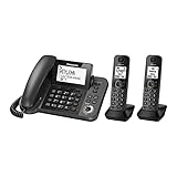 Panasonic KX-TGF352M Corded/Cordless 2 Handset Landline Telephone