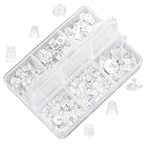 【Matériel Premium】Fabriqués en silicone transparent de haute qualité, ces dossiers d’oreille sont doux, adaptés à la peau, brillants et légers, ils offrent un confort optimal pour un port prolongé