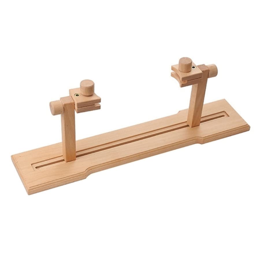 1PCS Cross Stitch Holder Wooden Cross Stitch Rack Adjustable Stand Desktop Cross Stitch Embroidery Frame