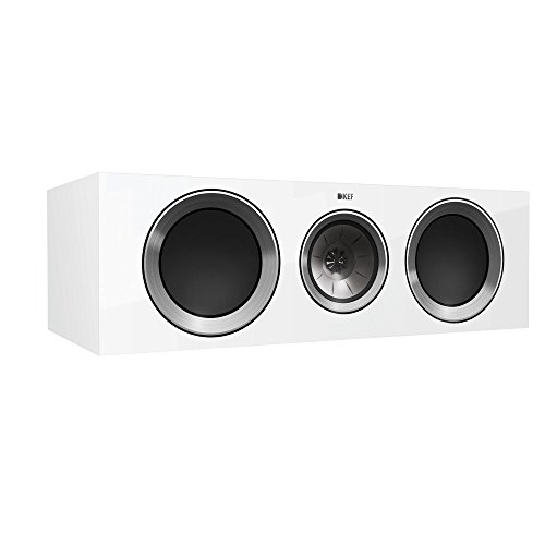 KEF R600c enceinte centrale blanche pour corriger les dialogues flous de vos films