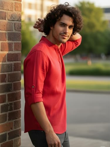 Image of Vida Loca Short Kurta for Men and Boys. (VFLX100)