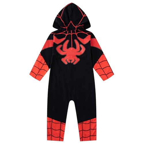 Overol con capucha de Miles Morales Spider-Man para niños de Marvel 7