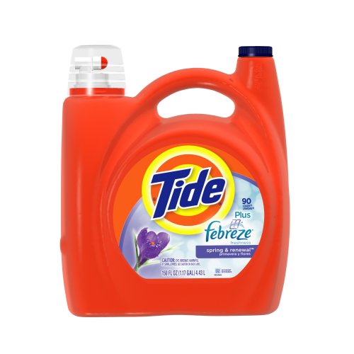 Tide With Febreze Freshness Spring And Renewal Scent Liquid Laundry Detergent 150 Fl Oz (Pack of 2) - //coolthings.us
