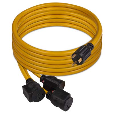 Firman 1101 Heavy-Duty Generator Cord, L5-30P, 25 Ft. - Quantity 4