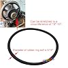 CKPSMS Brand-Universal sewing machine motor stretchable belt with the perimeter ranging from 13(330mm)to 15(380mm) and diameter 3/16(5mm) Compatible with SINGER brand household Sewing Machine(2PCS)