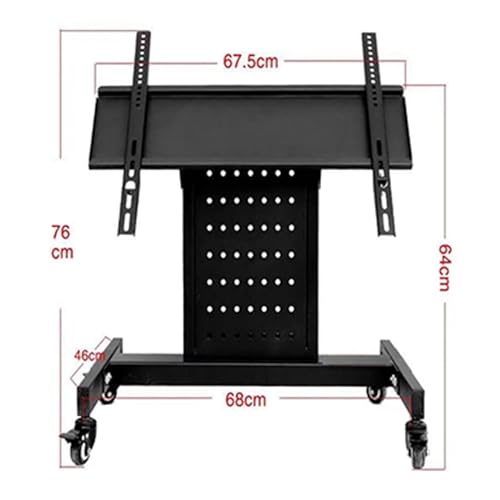 Soporte móvil para TV de 32-65 pulg con ajuste 0-90° miniatura 2