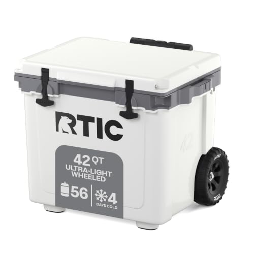 RTIC-42-Quart-Ultra-Light-Wheeled-Hard-Cooler-Insulated RTIC 42 Quart Ultra-Light Wheeled Hard Cooler Insulated - Image 1