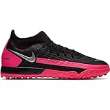 Konturierte Einlegesohle Nike Herren Vapor 12 Club Gs Mg Sneaker, Black Metallic Silver Pink Blast, 43 EU