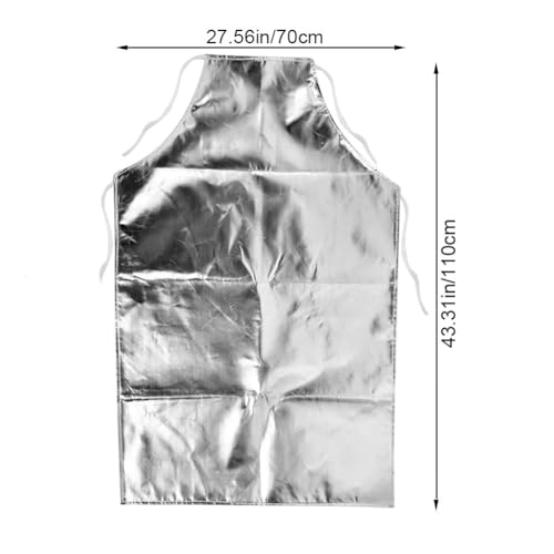 Tablier resistant a chaleur pour eviter les brulures du barbecue au charbon - 6