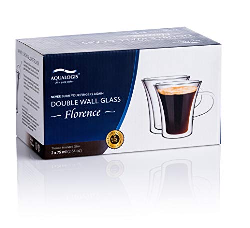 Lot De 6 Verres à Café à Double Paroi 80 Ml - Verres à Café à Latte