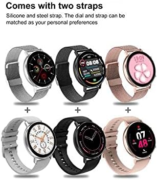 DT96 Smartwatch with various strap options, including silicone and steel