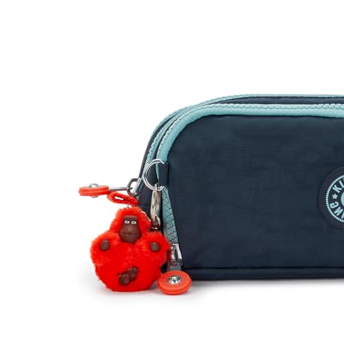 Kipling GITROY Large Pencil Case, Pouch, Cases, Cosmo Blue C (Blue)