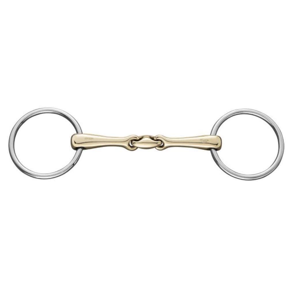 Sprenger - KK Ultra Double Jointed Loose Ring Snaffle,SST-Rings, 18mm - SENSOGAN/AURIGAN