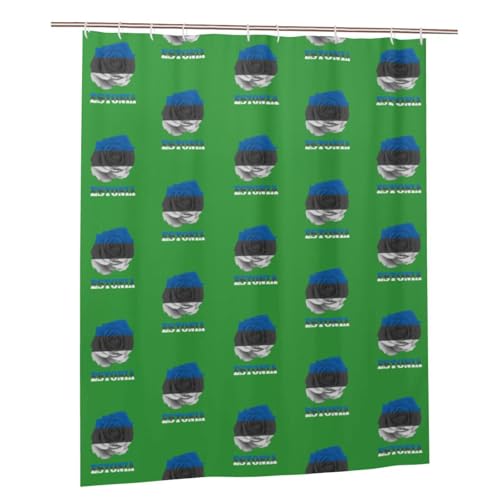 Flower Estonian Estonia Flag Funny Shower Curtain for Bathroom Decor