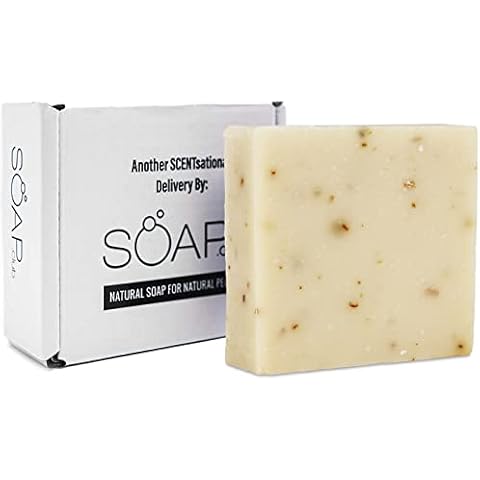 Summer Blossom Natural Bar Soap for Women - Fruity Scented Bath and Body Soap Bar with the smell of Cherry and Roasted Almonds - Each Soap Gift Set Bar Box makes a Ideal Present for Women by SOAP CLUB Cover