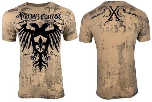 Xtreme Couture by Affliction Men's T-Shirt Rain2