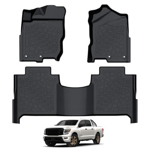 eAuto Life Floor Mats for Nissan Titan Crew Cab...