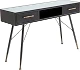 Vielseitig einsetzbar – ob klassisch als Konsole, als Teilzeit-Schreibtisch oder als Schminkplatz im Schlafzimmer