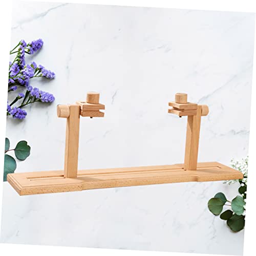 Support de broderie réglable en hêtre SHINEOFI pour point de croix et bureau - 7