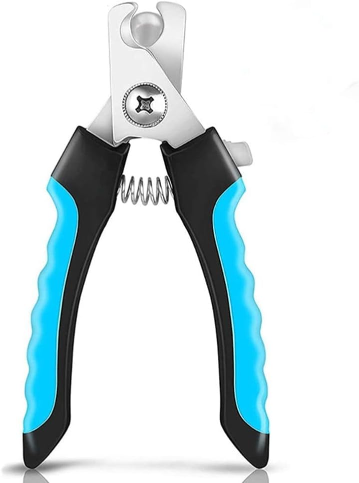 Professional Pet Nail Clipper with Safety Guard Stainless Steel Scissors Cats Dog Claw Care