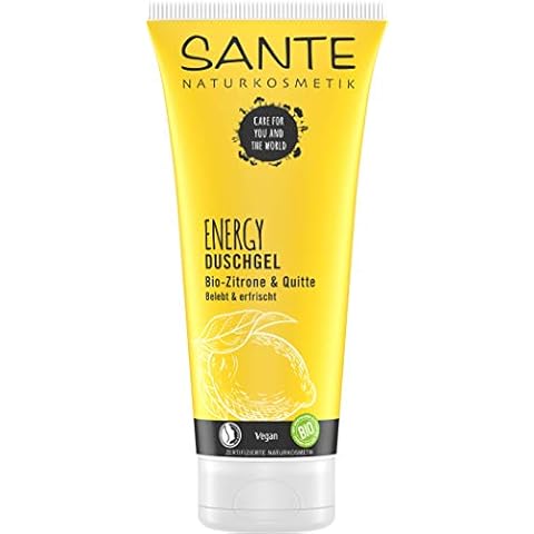 Sante Naturkosmetik Energy Duschgel, Bio-Zitrone & Quitte Cover