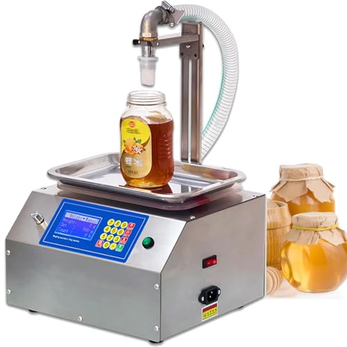 Remplisseuse De Liquides Pâteux Entièrement Automatique En Acier Inoxydable, Remplisseuse Numérique De Bouteilles De 20 G à 10 Kg, Remplisseuse De Liquides Pâteux, Idéale Pour Miel, Etc. MetalPump