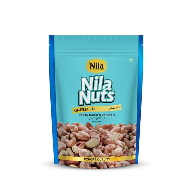 NilaNuts Fresh Upeeled Cashew Nuts | Premium Cashew | Unpeeled Cashew Pouch Pack (200) (B0D332W3CY) Amazon Price History, Amazon Price Tracker