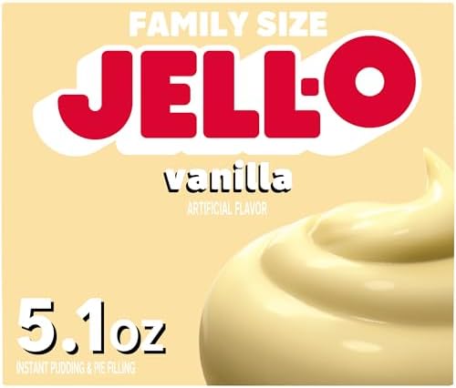 JELL-O Instant Pudding and Pie Filling Vanilla 144g