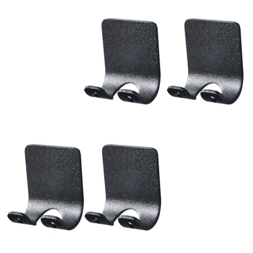 Homoyoyo Soporte para Maquinilla de Afeitar de Aluminio Espacial Gancho de Pared sin Perforación 4 Unidades Resistentes para Baño Cocina y Dormitorio Colgador Multifuncional de