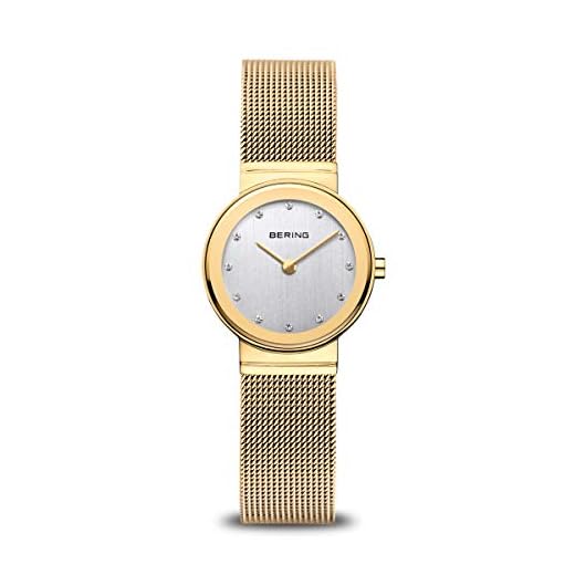 BERING Reloj analógico para Mujer de Cuarzo con Correa en Acero Inoxidable 10126-334