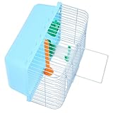 Cage à oiseaux portable : design portable pour un transport et un rangement faciles, idéale pour les voyages et les aventures en plein air, cage à oiseaux portable pour tourterelles
