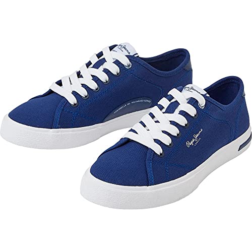 Pepe Jeans Damen Kenton Road W Sustainable Sneaker, Navy, 40 EU