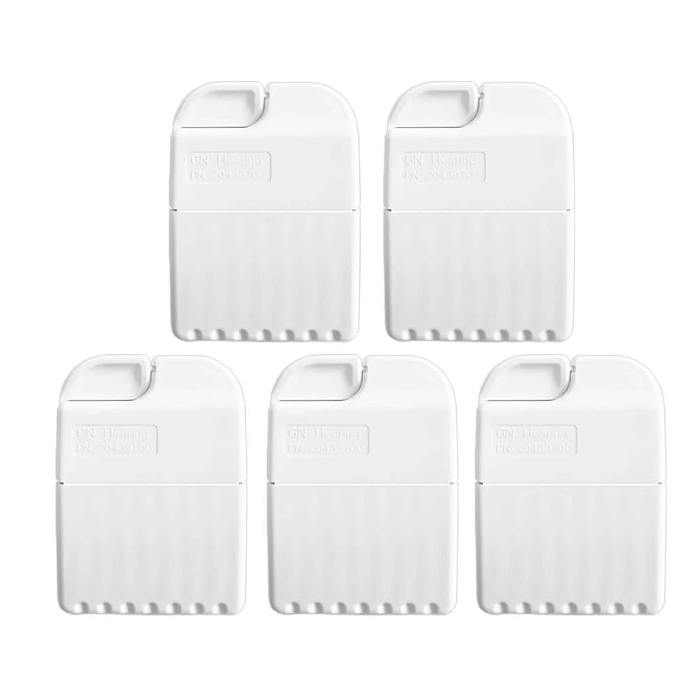 Original für GN Resound | GN Wachsschutzh­üllen | 5 Packungen, insgesamt 40 Wachsschutzh­üllen