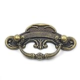 Blumoona 5 Pcs - Antique Brass Jewelry Box Drawer Cabinet Cupboard Door Furniture Wine Handle Pull K