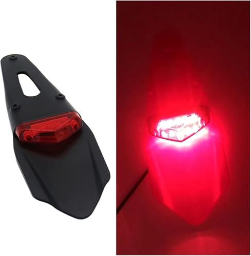Luz trasera y guardabarros de freno con tecnología resistente enduro 3