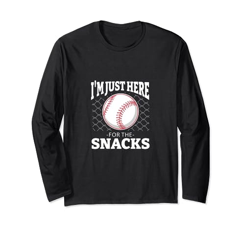 Snacking Through the Seventh-Inning Stretch Long Sleeve T-Shirt