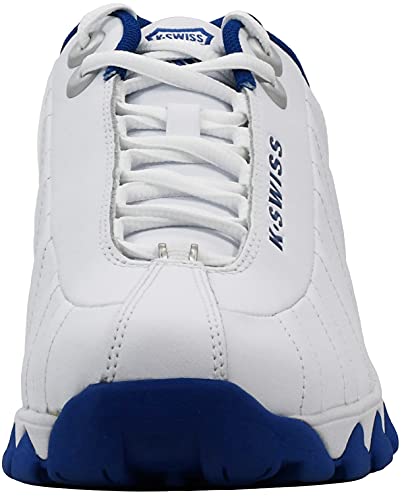 K-Swiss Men's St329 Sneaker, White/Classic Blue, 12 M #TOP1