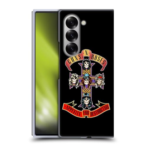 Head Case Designs Licenza Ufficiale Guns N' Roses Appetite for Destruction Arte Chiave Custodia Cover Dura per Parte Posteriore Compatibile con Samsung Galaxy Z Fold6