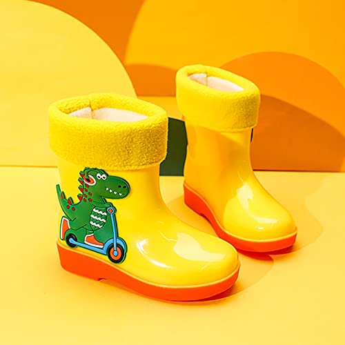 Kids Rain Boots For Girls Boys Toddler Waterproof Rubber Cute Dinosaur Mud Rubber Boots Rainboots Boots Girls4