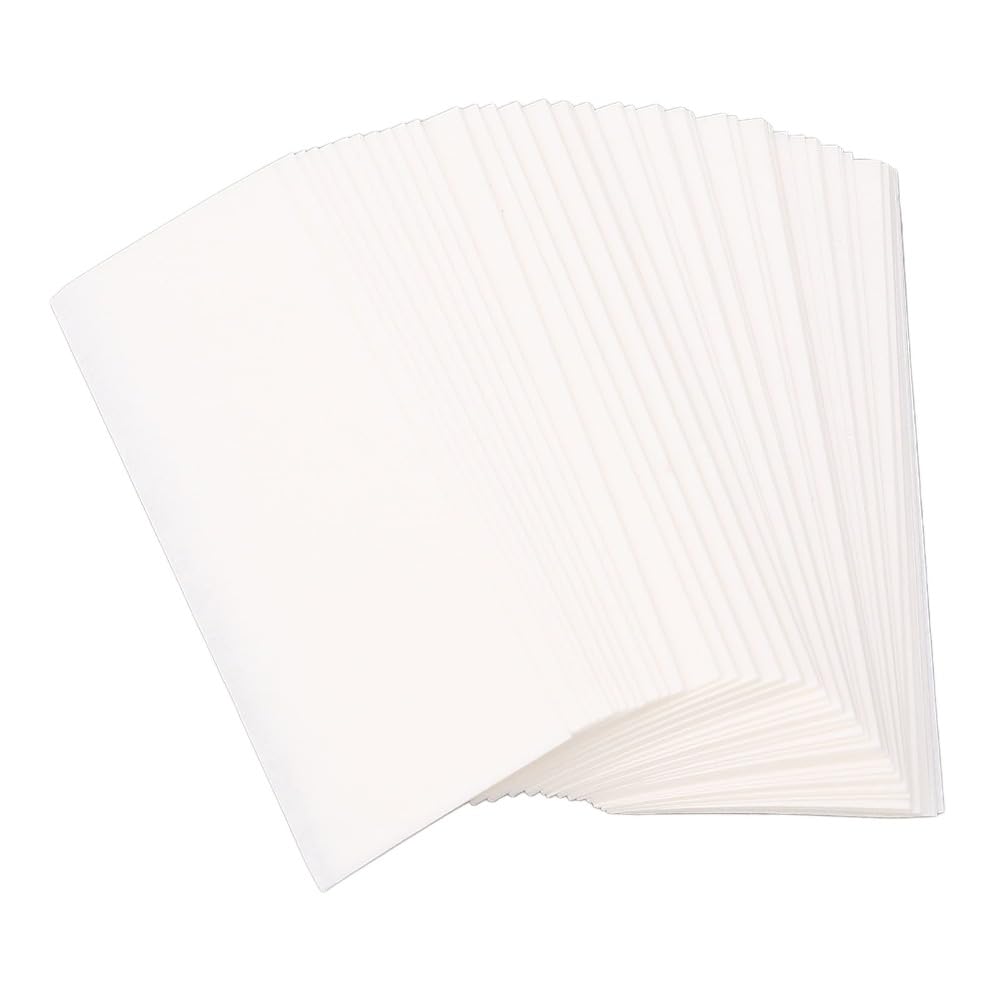 Pcs Neutral Cotton Saxophone Cleaning Paper - Woodwinds Pad Button Drying Absorbent Cleaner Papers for Sax Flute Clarinet Oboe Bassoon Maintenance