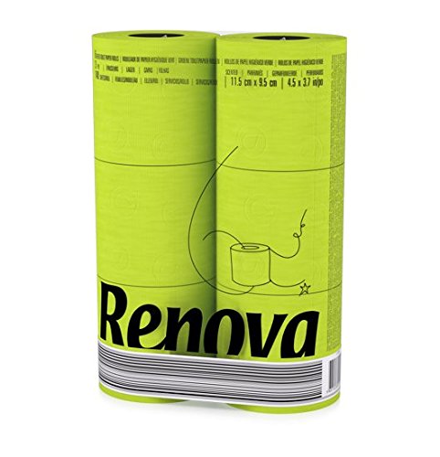 Renova Lot de 24 rouleaux Vert