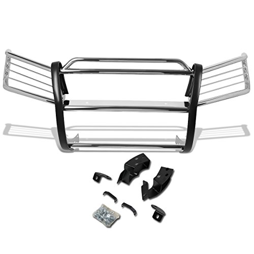 Image of DNA MOTORING GRILL-G-055-SS Front Bumper Brush Grille Guard Compatible with 01-07 Highlander
