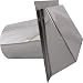 Speedi-Products SM-RWVD 5 Wall Vent Hood with Spring Damper, 5-Inch