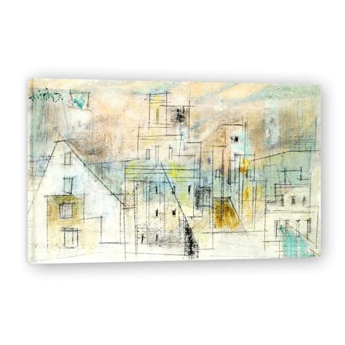 Impression sur toile tableau décoration murale Composition Gables IV 30x48cm