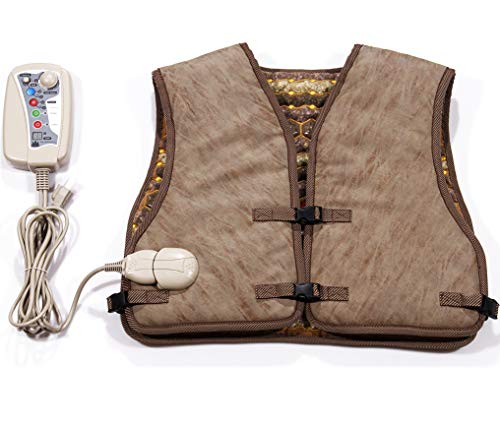 ThermoGem Far Infrared PEMF Photon Short Vest - Natural Amethyst + Tourmaline +