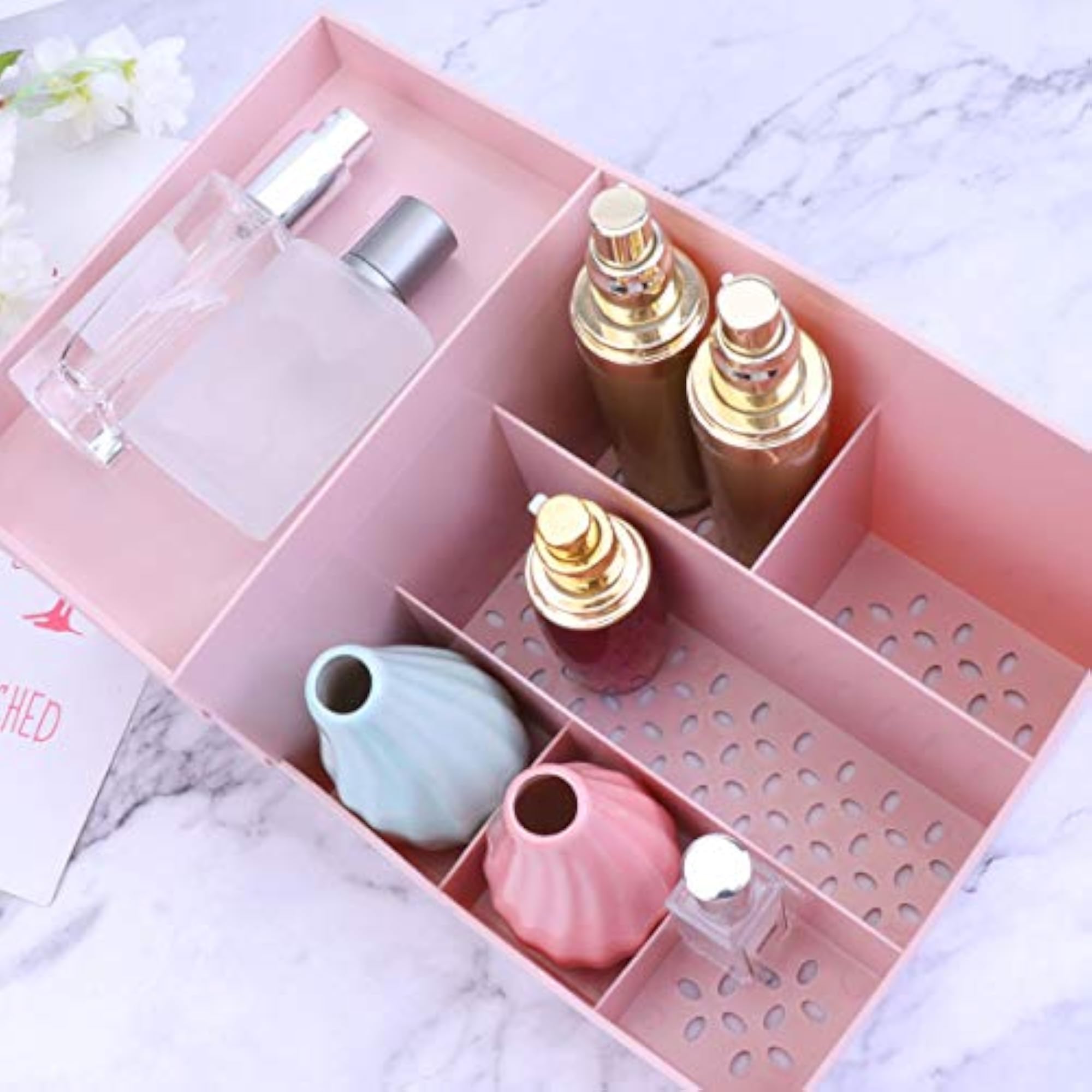 Drawer Type Makeup Storage Holder for Cosmetics