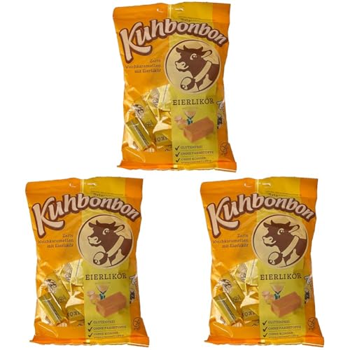 Kuhbonbon Liqueur d'Oeuf Bonbons au Caramel 200 g