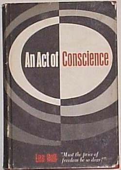 Hardcover An act of conscience Book