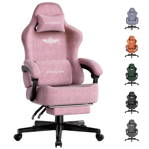 GTPLAYER Gaming Stuhl, Atmungsaktiver Bürostuhl, bürostuhl ergonomisch, Hochwertiger - Stoff, Ergonomischer PC Stuhl… – Ansicht 1